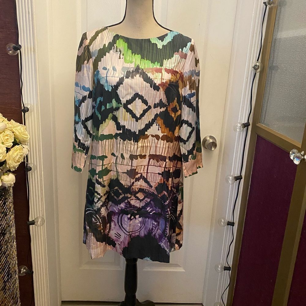 Ali Ro 100% silk dress, size 10